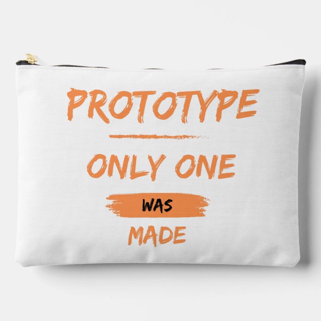 prototype, only one was made accessory pouch (Front)