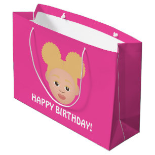 #Proud2BNaturalMe Choose-My-Complexion Birthday Large Gift Bag