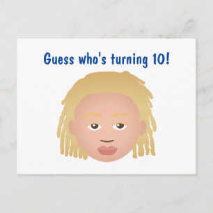 #Proud2BNaturalMe Choose-My-Complexion Birthday Postcard