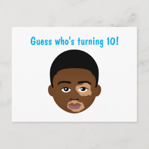 #Proud2BNaturalMe Choose-My-Complexion Birthday Postcard