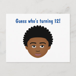 #Proud2BNaturalMe Choose-My-Complexion Birthday Postcard