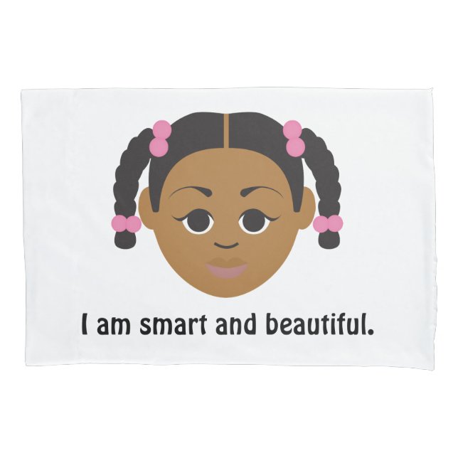 #Proud2BNaturalMe Positive Affirmation Pillowcase (Front)