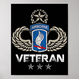 Proud 173rd Airborne Brigade Veteran - Airborne Pa Poster