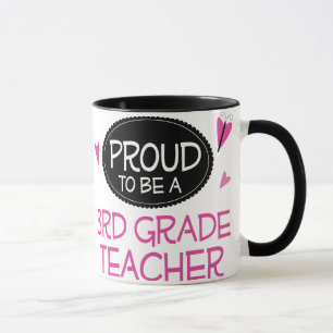 Proud 3rd Grade Teacher Mug