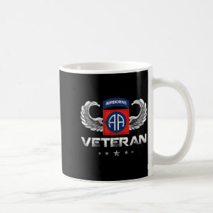 Proud 82nd Airborne Division Paratrooper Veteran Coffee Mug