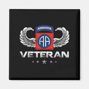 Proud 82nd Airborne Division Paratrooper Veteran Magnet