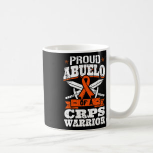 Proud Abuelo Of A Crps Warrior Rsd Awareness Ribbo Coffee Mug