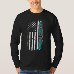 Proud Aerospace Engineer US Flag Aerospace Enginee T-Shirt