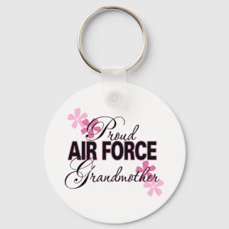 Proud Air Force Grandmother Key Ring