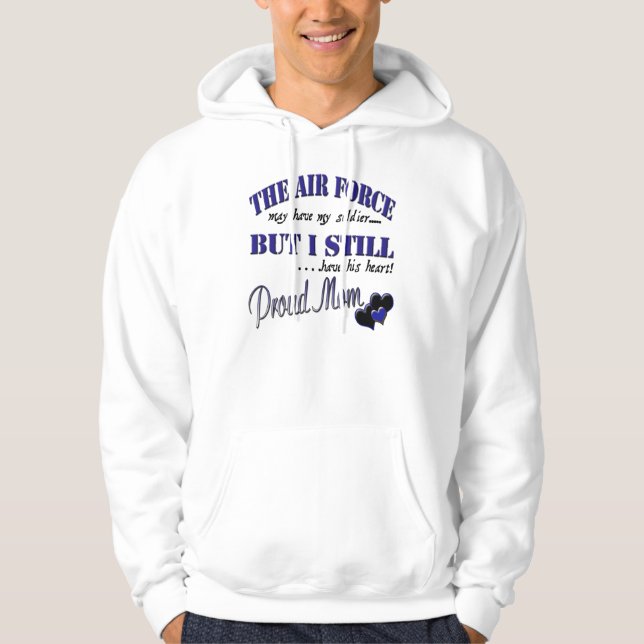 Proud Air Force Mum Hoodie (Front)