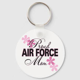 Proud Air Force Mum Key Ring