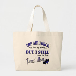 Proud Air Force Mum Large Tote Bag