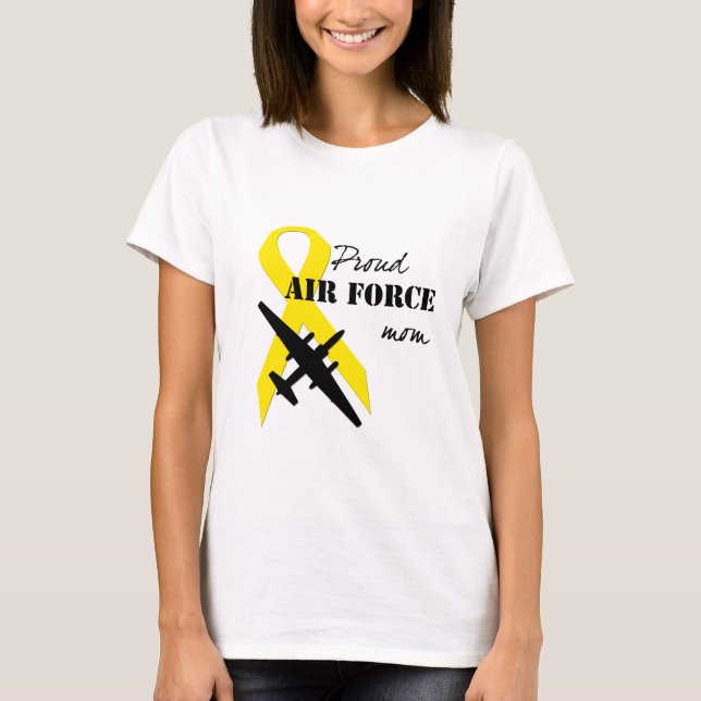 Proud Air Force Mum T-Shirt (Front)