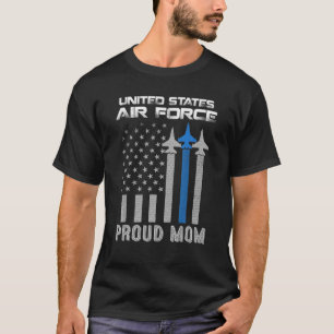 Proud Air Force Mum Veteran Day US Air Force Proud T-Shirt