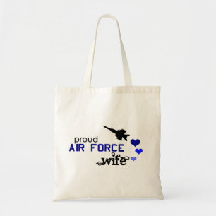 Proud Air Force Wife Bag