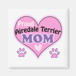 Proud Airedale Terrier cover Magnet