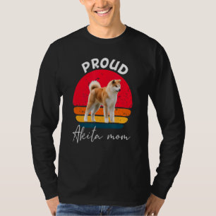 Proud Akita Dog Mum T-Shirt