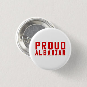 Proud Albanian 3 Cm Round Badge