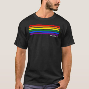 Proud Ally Lgbt Rainbow Gay Pride Month T-Shirt