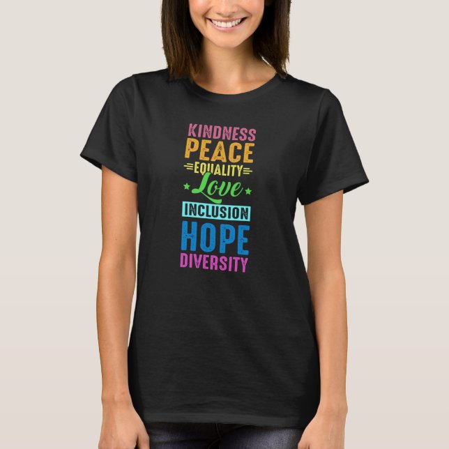 Proud Ally LGBT Rainbow Heart Gay Pride Month T-Shirt (Front)