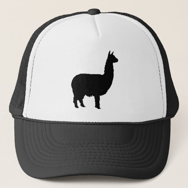 Proud Alpaca Trucker Hat (Front)