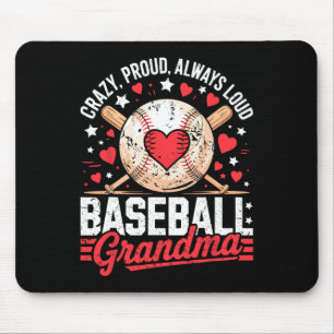 Proud Always Loud Grandma Bysebyll Grandma Mother' Mouse Pad