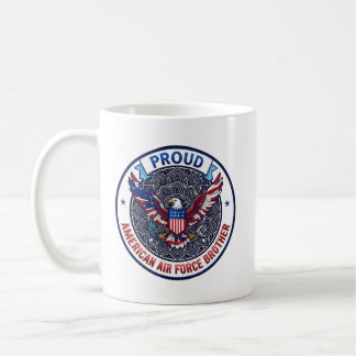 Proud American Air Force Brother Coffee Mug