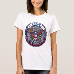 Proud American Air Force Wife T-Shirt