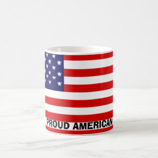 PROUD AMERICAN COFFEE MUG