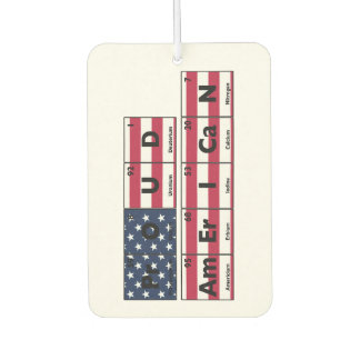 Proud American Flag USA 4th Of July Car Air Freshener