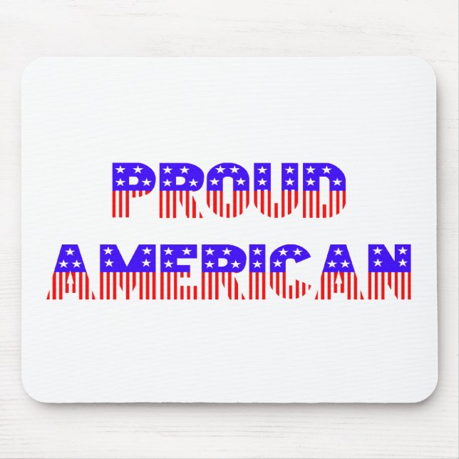 Proud American Mouse Pad (Front)