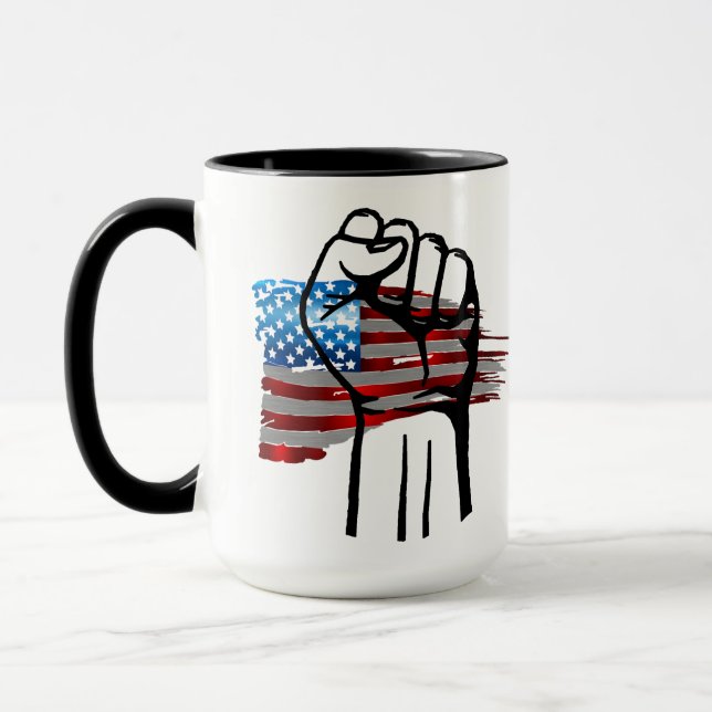 PROUD AMERICAN MUG (Left)