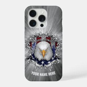 Proud American Patriot (personalised) Case-Mate iP iPhone 15 Pro Case