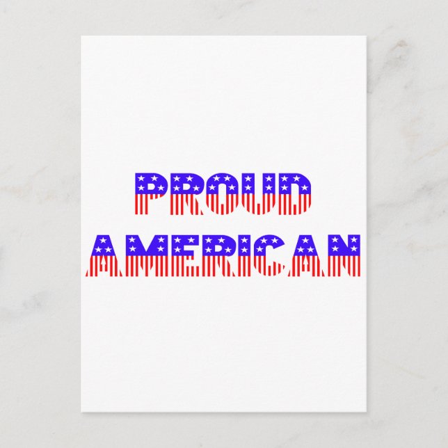 Proud American Postcard (Front)