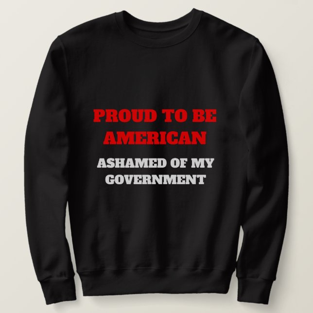 Proud American Sweatshirt  (Design Front)