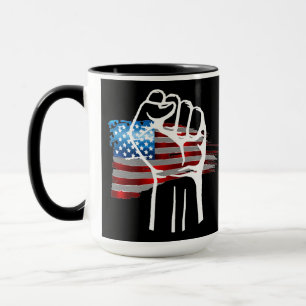 PROUD AMERICAN - wht Mug