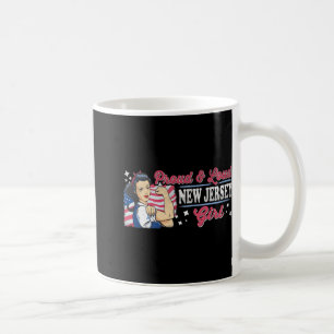 Proud & Loud New Jersey Girl Proud American Wo Coffee Mug