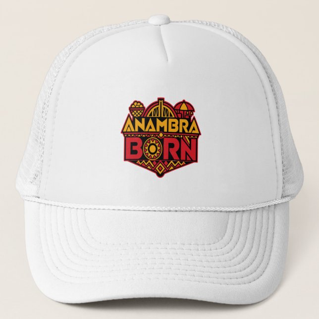 Proud Anambra Indigene - Igbo State Pride hat (Front)