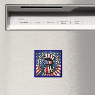 "Proud and Free" Magnet