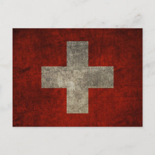 Proud and Swiss Postcard