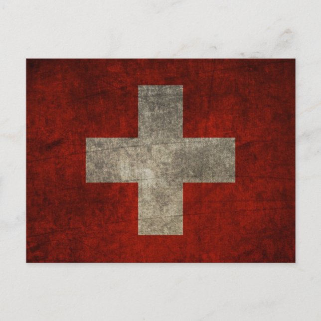 Proud and Swiss Postcard (Front)