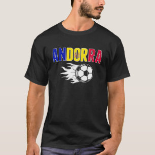 Proud Andorra Soccer Fans Jersey - Andorran Footba T-Shirt