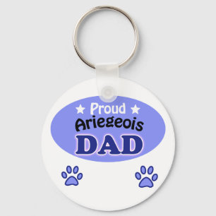 Proud Ariegeois Dad Key Ring