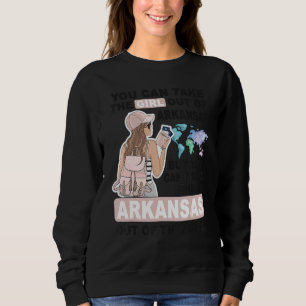 Proud Arkansas Girl  Cool Girl from Arkansas Sweatshirt