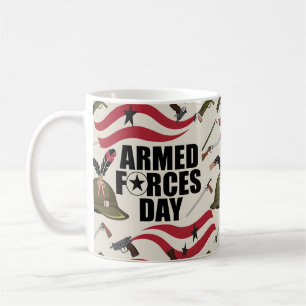 Proud Armed Forces Supporter Coffee Mug