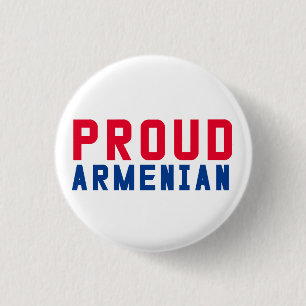 Proud Armenian 3 Cm Round Badge