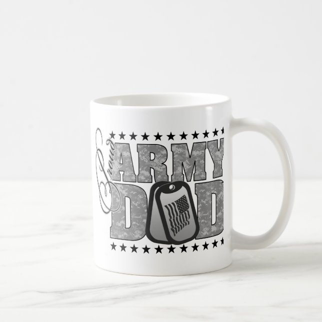 Proud Army Dad ACU Coffee Mug (Right)