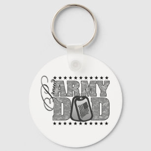 Proud Army Dad ACU Key Ring