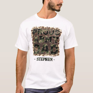 Proud Army Dad – Bold Camouflage T-Shirt