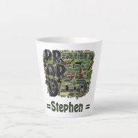 Proud Army Dad Camouflage Design